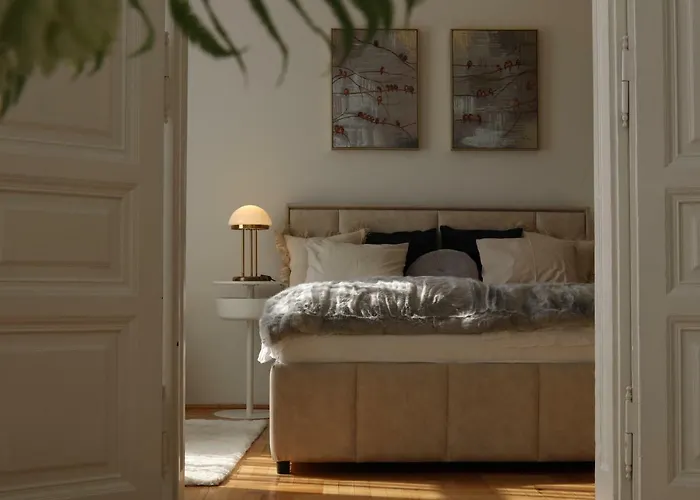 Apartmán Deluxe With 2 Bedrooms And Ac Budapešť
